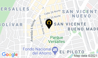 Mapa de Centro De Servicios Tecnológicos Empresariales S.a.s. en Cali