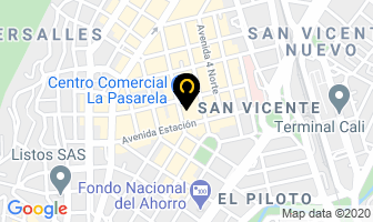 Mapa de Centro De Servicios Tecnologicos Empresariales Sas en Cali