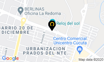 Mapa de Centro De Soluciones Prados Centro Cod: 022526 en Cúcuta
