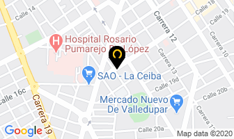 Mapa de Centro De Terapia Integral en Valledupar