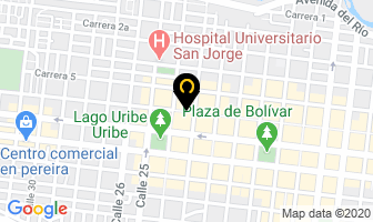 Mapa de Centro De Terapia Muscular en Pereira
