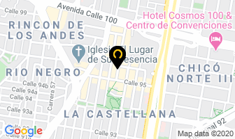 Mapa de Centro De Terapia Ocupacional en Bogotá D.C