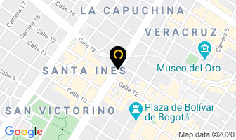 Mapa de Centro Del Bobinado en Bogotá D.C