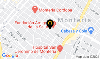 Mapa de Centro Del Corazón I.p.s. en Montería