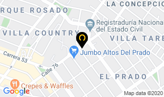 Mapa de Centro Diagnóstico Ltda. en Barranquilla
