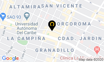 Mapa de Centro Diagnostico Psicocensometrico en Barranquilla