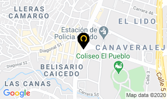 Mapa de Centro Ecuestre Las Pilas en Cali