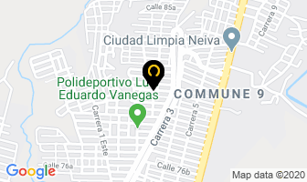 Mapa de Centro Educativo Basico Crear en Neiva