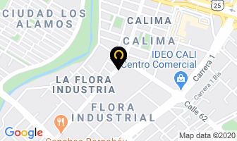 Mapa de Centro Educativo De Técnicas Laborales en Cali