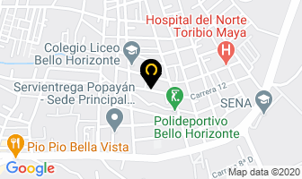 Mapa de Centro Electrónico Gold Star en Popayán