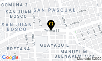 Mapa de Centro Empaquetaduras en Cali