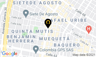 Mapa de Centro Empresarial San Rafael en Bogotá D.C