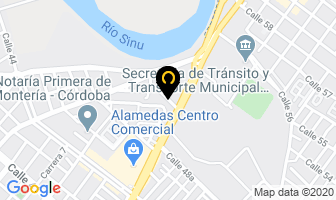 Mapa de Centro Enseñanza Automovilistica Vehitramite en Montería