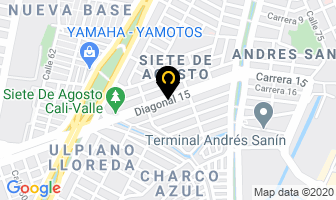Mapa de Centro Especializado Js en Cali