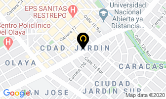 Mapa de Centro Espiritual Diosa Del Gran Poder en Bogotá D.C