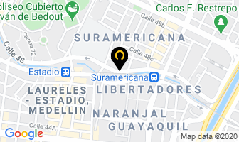 Mapa de Centro Geriátrico Mis Recuerdos en Medellín