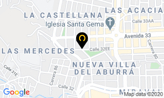Mapa de Centro Gerontologico Gena Limitada en Medellín