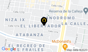 Mapa de Centro Gerontologico Mafe en Bogotá D.C