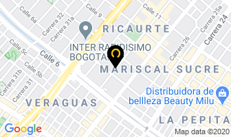Mapa de Centro Hidráulico Casan en Bogotá D.C