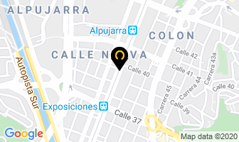 Mapa de Centro Hilux en Medellín
