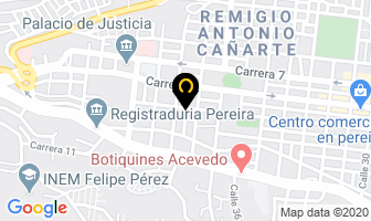 Mapa de Centro Integral De Atención Triangulo Del Café en Pereira