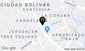Mapa de Centro Internacional Cristiano en Bogotá D.C