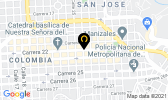 Mapa de Centro Internacional De Audífonos Ltda. en Manizales