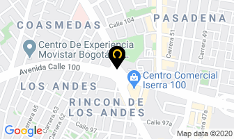 Mapa de Centro Internacional De Medicinas Vanuden I.p.s en Bogotá D.C