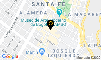 Mapa de Centro Juridico De Cobranzas en Bogotá D.C