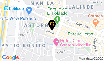 Mapa de Centro Macchine De Colombia Ltda en Medellín