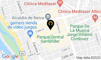 Mapa de Centro Marcas Ltda en Neiva