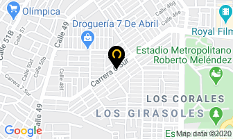 Mapa de Centro Medico Conidec en Barranquilla