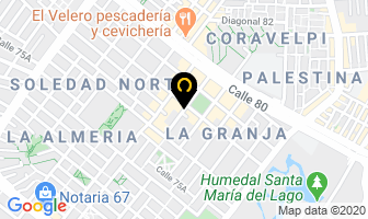 Mapa de Centro Médico Pavlov en Bogotá D.C