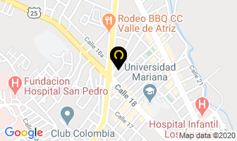 Mapa de Centro Medico Pediatrico en Pasto