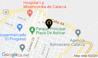 Mapa de Centro Médico Santa María en Calarcá