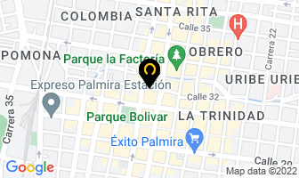 Mapa de Centro Ocular De Occidente en Palmira