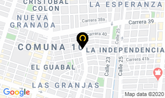 Mapa de Centro Odontológico Cristiano en Cali