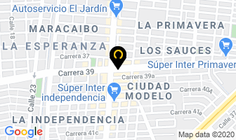 Mapa de Centro Odontológico Dientes De Sable en Cali