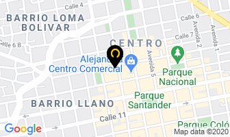 Mapa de Centro Odontológico Sthetic Dent en Cúcuta
