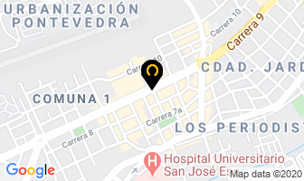 Mapa de Centro Odontológico Velasco en Popayán