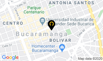 Mapa de Centro Oftalmologico Ltda. en Bucaramanga
