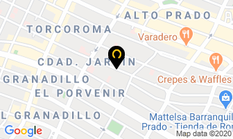 Mapa de Centro Oftalmológico Ocucentro en Barranquilla