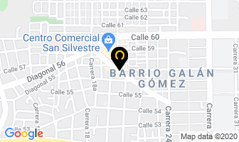 Mapa de Centro Optico Dr. Rivera en Barrancabermeja