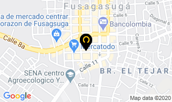 Mapa de Centro Optico Profesional en Fusagasugá