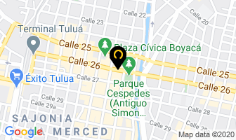 Mapa de Centro Ortopédico en Tulua