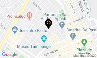 Mapa de Centro Ortopedico De Nariño en Pasto