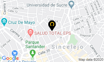 Mapa de Centro Ortopédico Roosevelt en Sincelejo