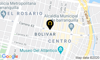 Mapa de Centro Parker en Barranquilla