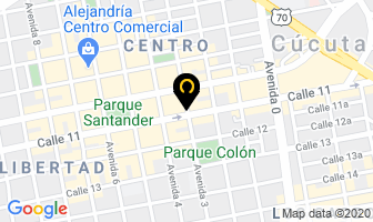 Mapa de Centro Psicoterapeutico Mentis en Cúcuta