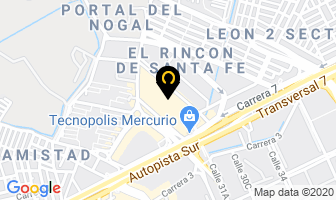Mapa de Centro Radiologico Unisur en Soacha
